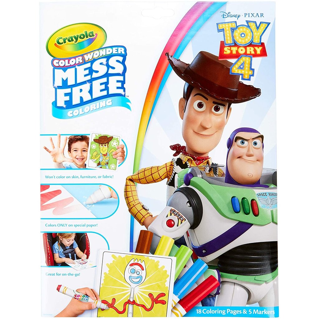 Color wonder coloring pad markers