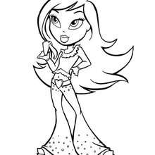 Bratz coloring pages