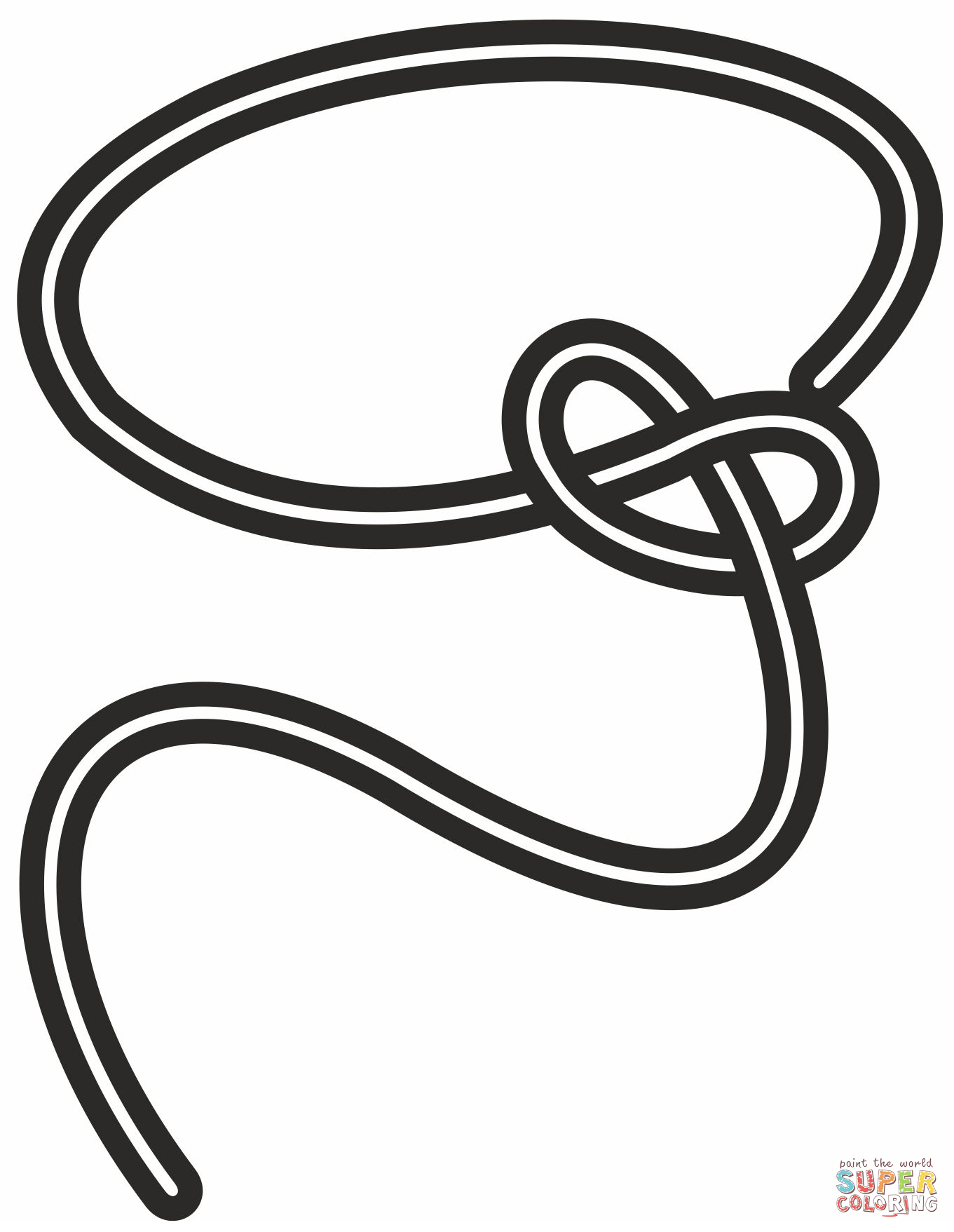 Lasso coloring page free printable coloring pages