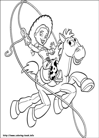 Updated toy story coloring pages