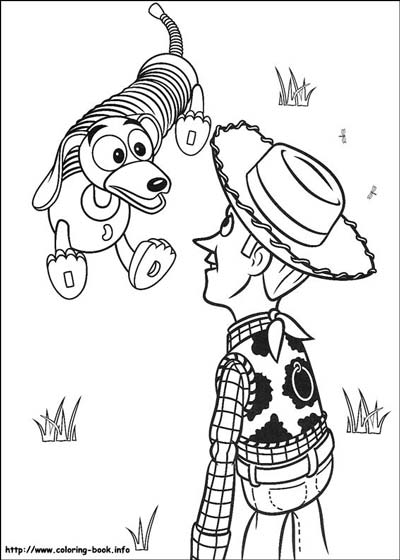 Updated toy story coloring pages
