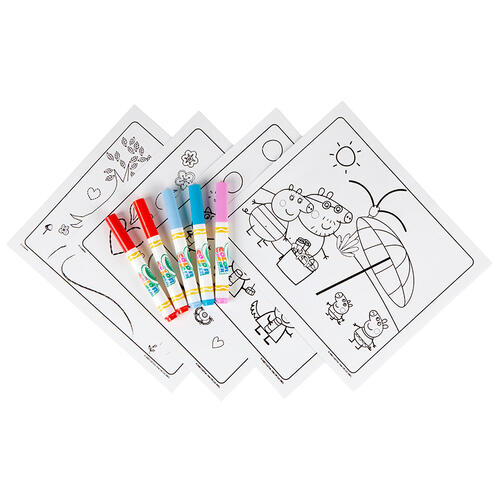 Crayola peppa pig color wonder mess free coloring book toysrus hong kong official website