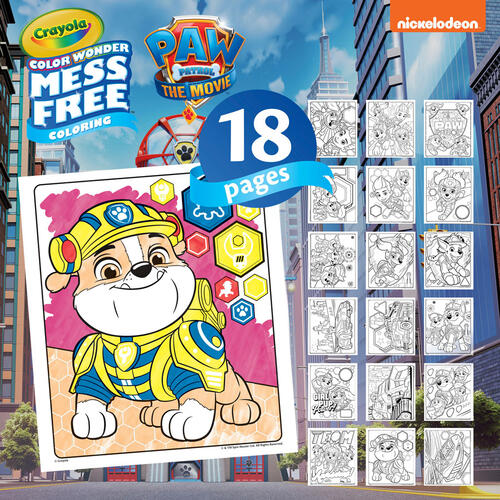 Crayola color wonder mess free paw patrol toysrus hong kong official website