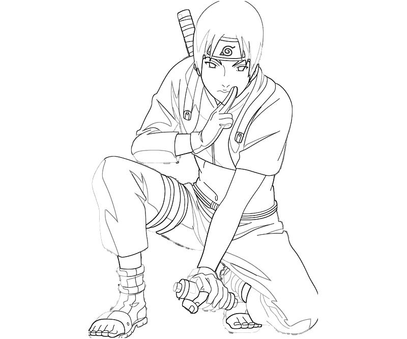 Naruto sai ninjutsu how coloring