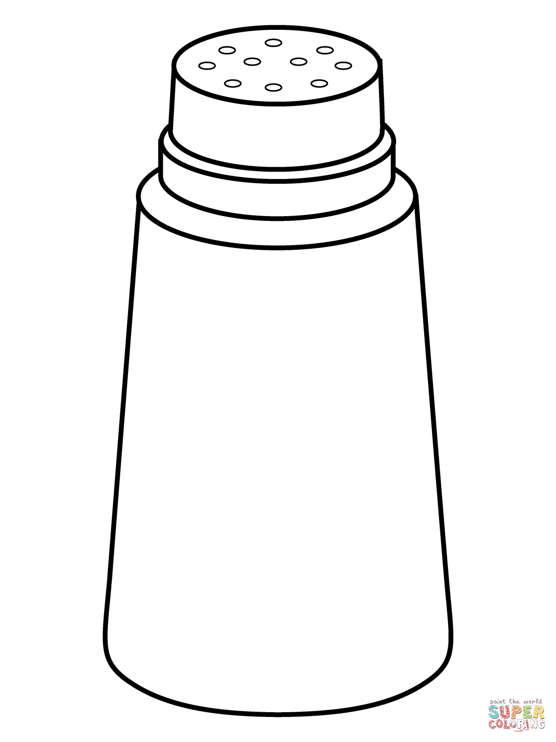 Salt emoji coloring page free printable coloring pages