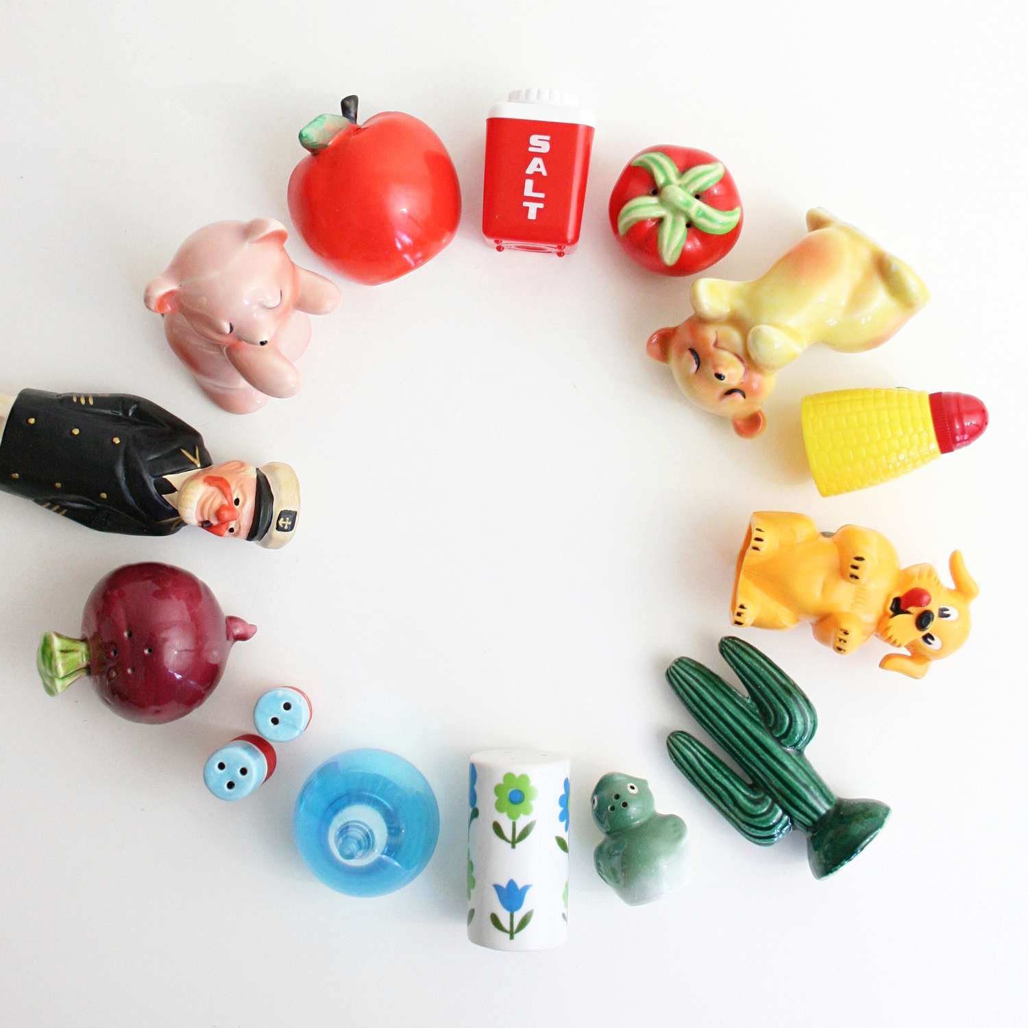 You have to see this quirky collection of salt and pepper shakers
