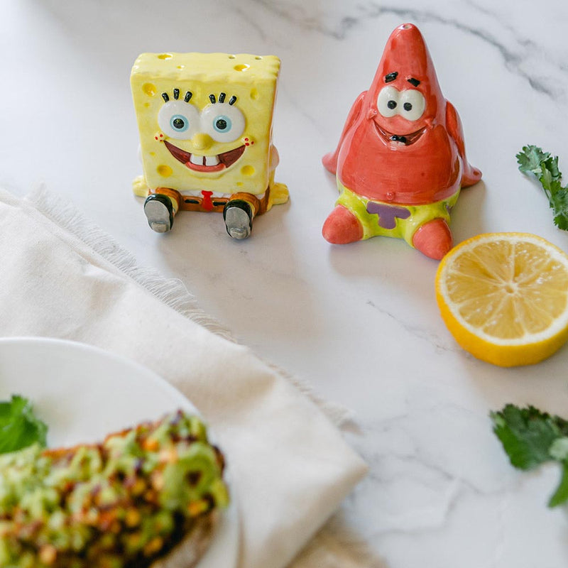 Spongebob squarepants salt and pepper shaker set â spongebob squarepants shop