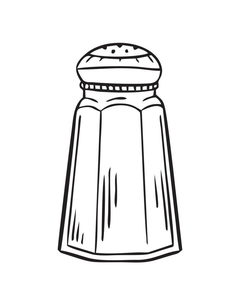Salt and pepper shaker hand