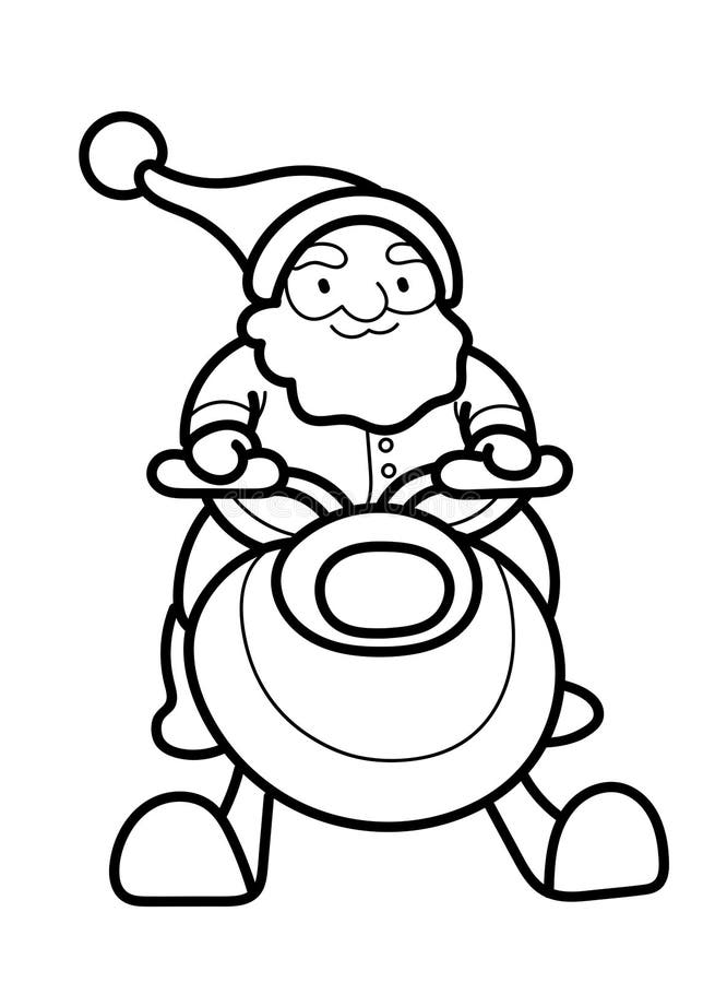 Santa snowmobile stock illustrations â santa snowmobile stock illustrations vectors clipart
