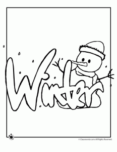 Winter spring summer and fall coloring pages woo jr kids activities childrens publishing