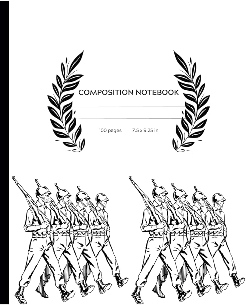 Toy soldier loring mposition notebook pages x cadence chaotic everything else