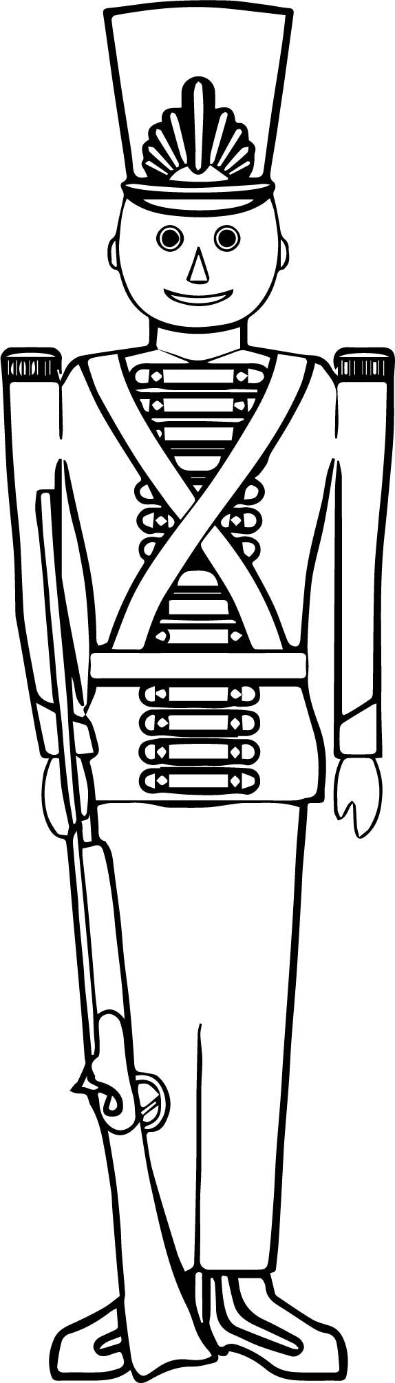 Nice toy soldier coloring pages boyama sayfalarä