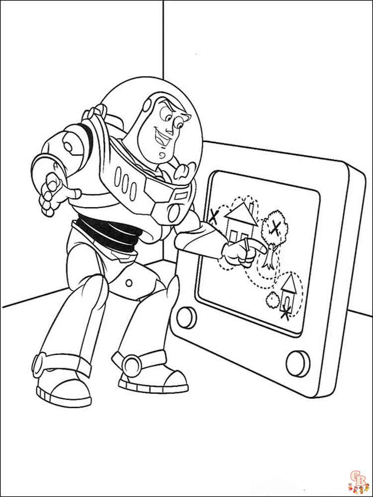 Best toy story coloring pages for kids