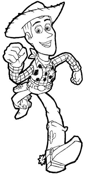 How to draw woody from toy story and with step by step drawing lesson