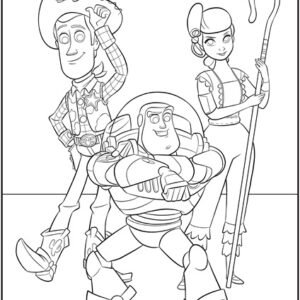 Toy story coloring pages printable for free download