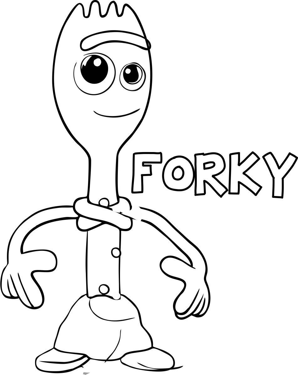 Toy story forky coloring sheets disney coloring pages toy story coloring pages coloring pages