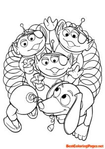 Toy story coloring pages