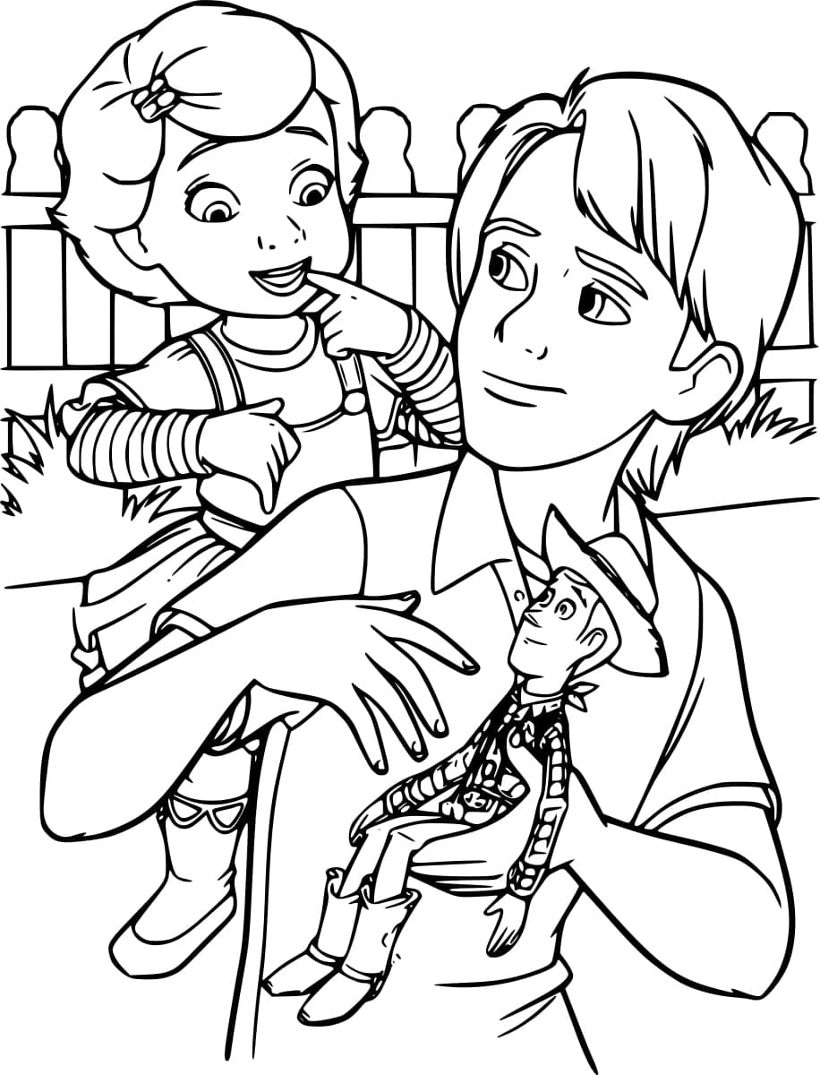 Toy story coloring pages