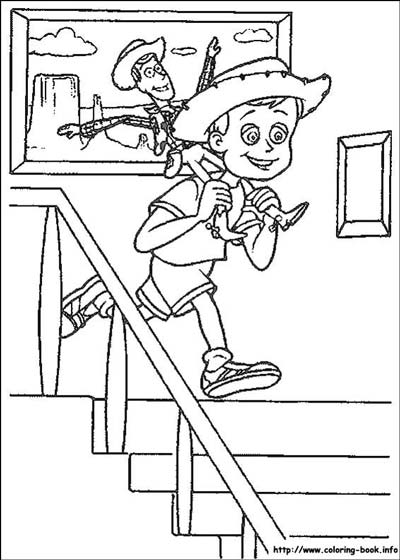 Updated toy story coloring pages