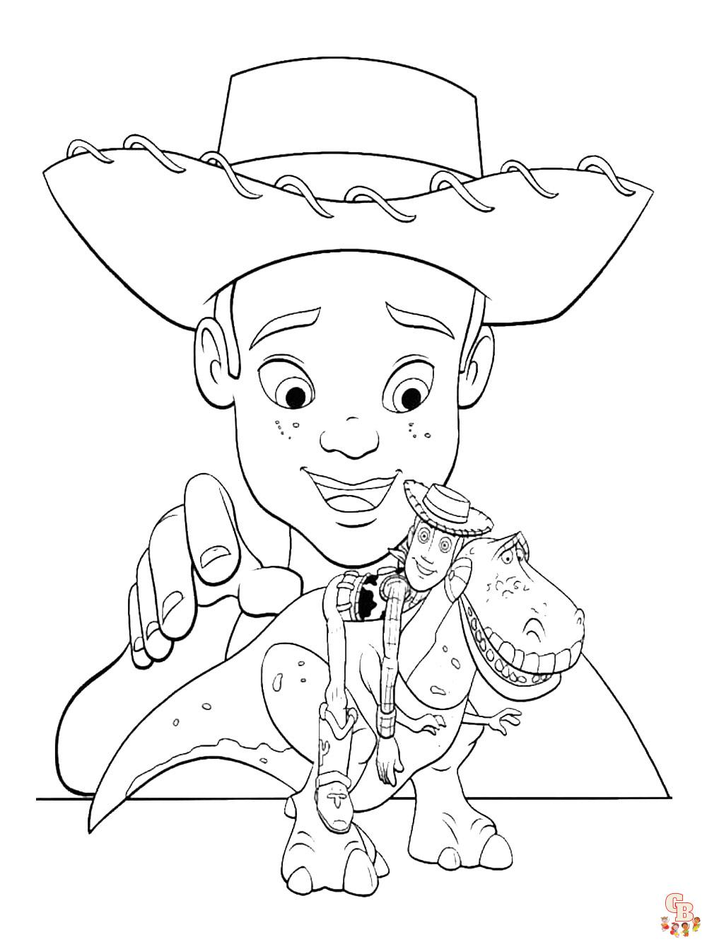 Best toy story coloring pages for kids