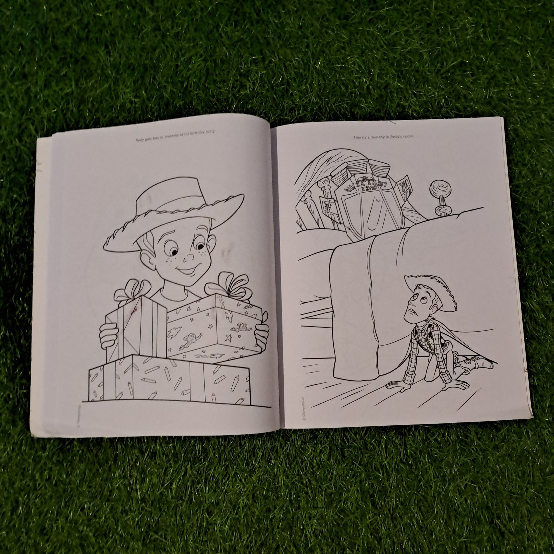 Disney pixar toy story colour fun â best book worm