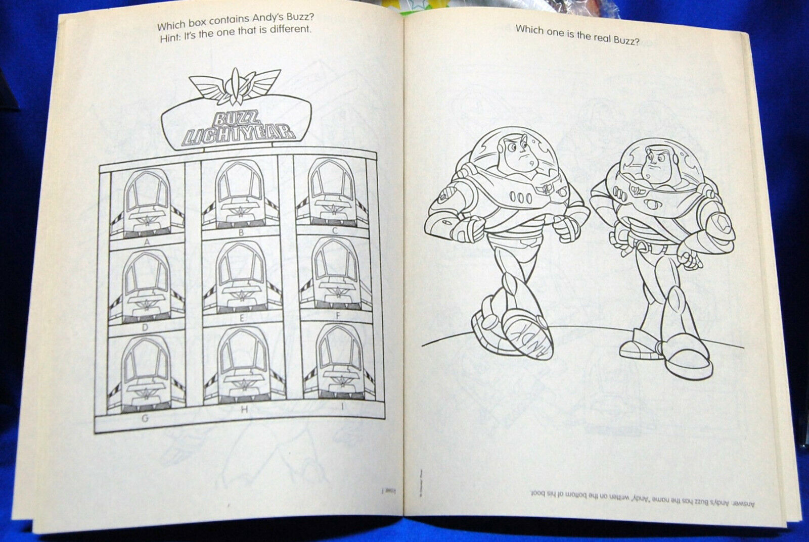 Toy story puzzle pals disney pixar coloring activity book puzzles mazes pg