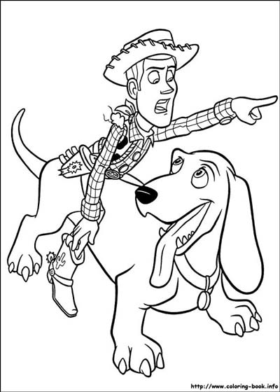 Updated toy story coloring pages