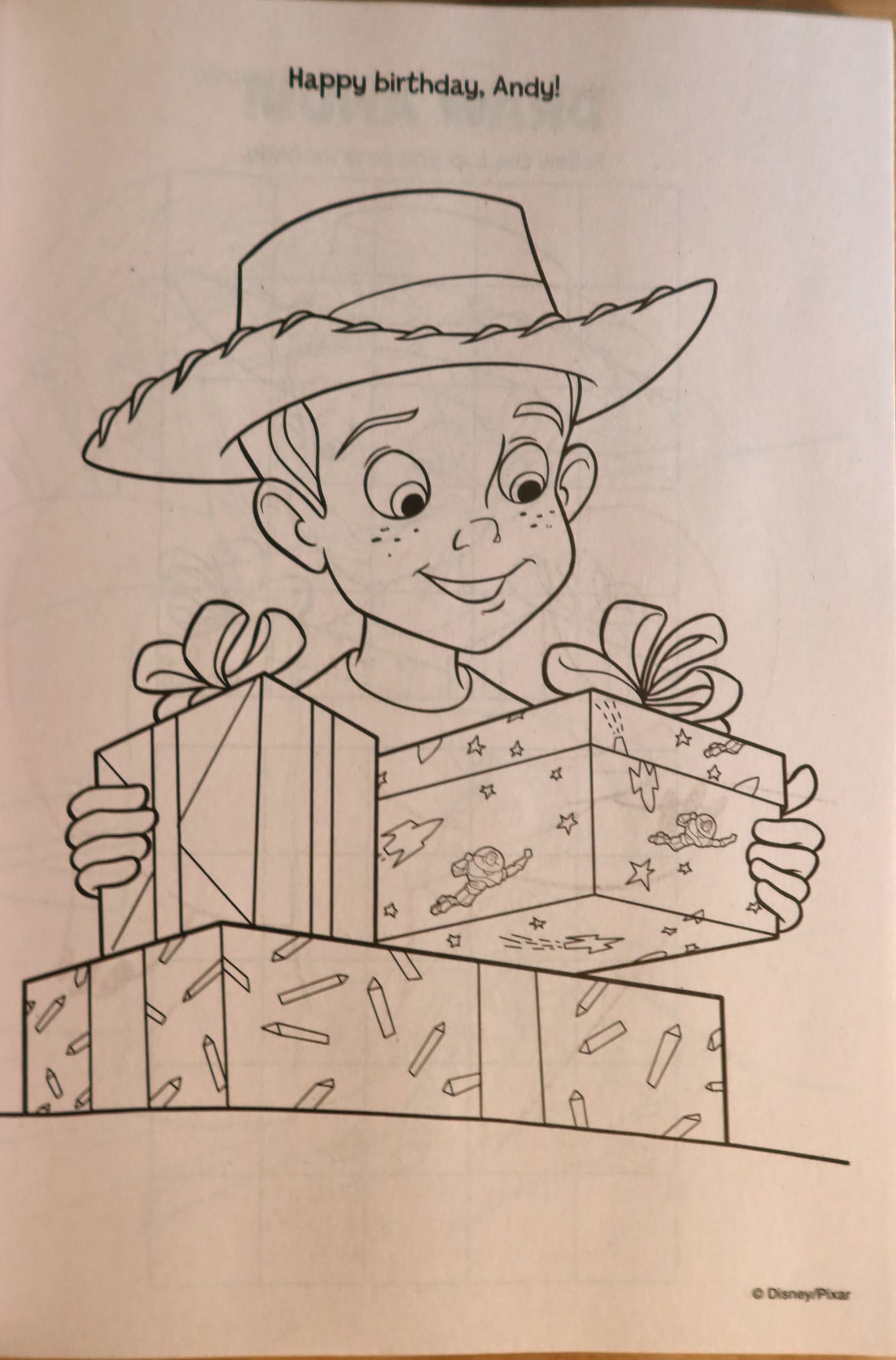 Disney pixar toy story gigantic coloring activity book woody forky rex buzz