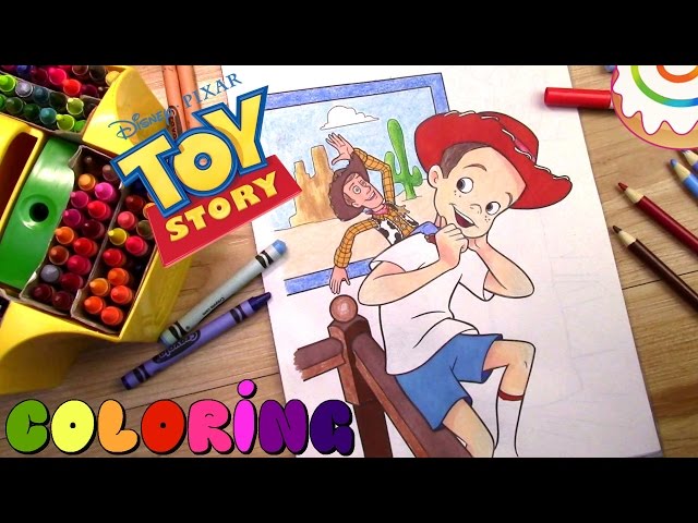 Toy story coloring page