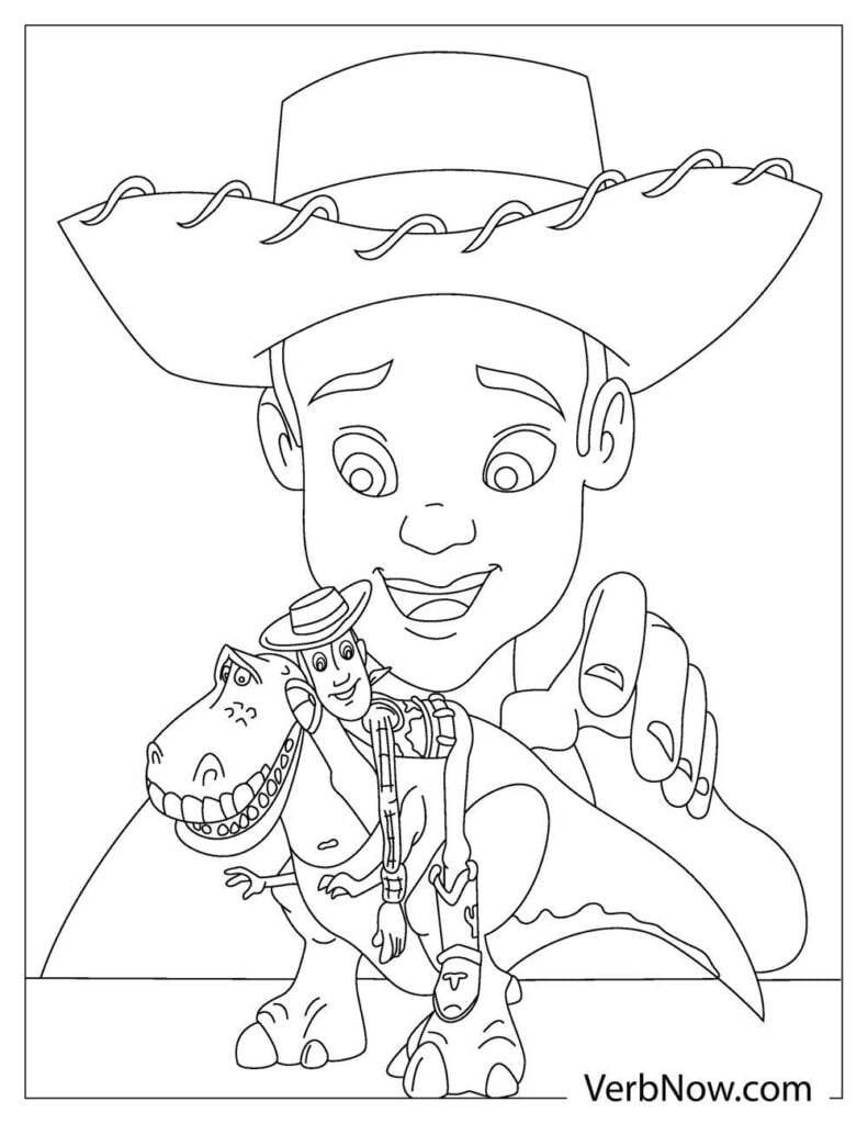 Free toy story coloring pages book for download printable pdf