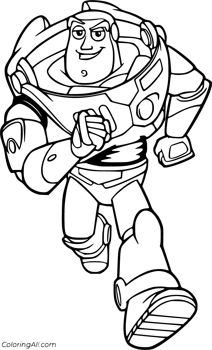 Buzz lightyear coloring pages