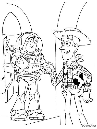 Disney coloring pages buzz lightyear coloring pages