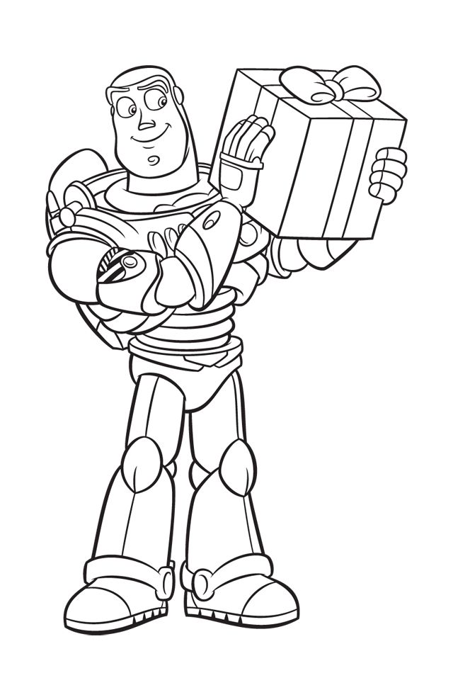 Buzz light year toy story christmas coloring pages toy story coloring pages birthday coloring pages christmas coloring pages