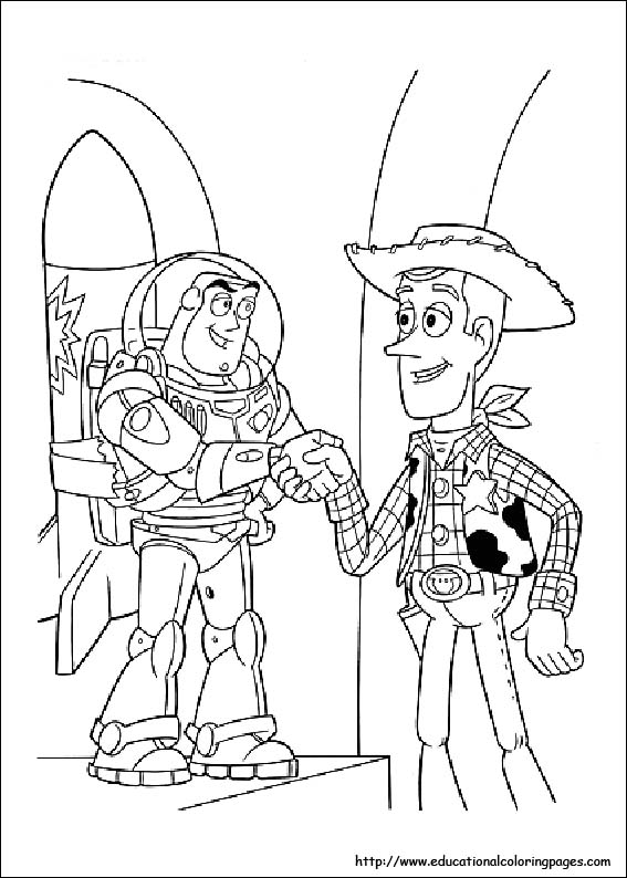 Coloring pages for kids toy story coloring pages