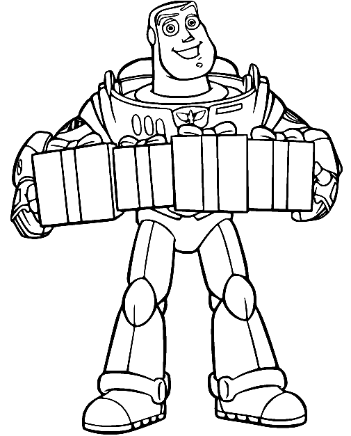 Buzz lightyear coloring pages printable for free download