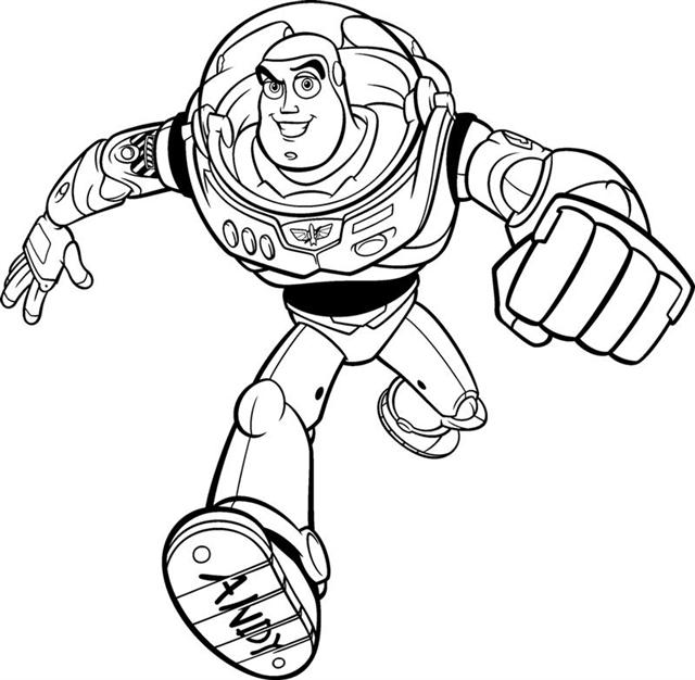 Toy story coloring pages team colors