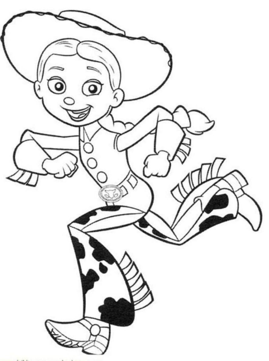 Free toy story jessie coloring pages download free toy story jessie coloring pages png images free cliparts on clipart library