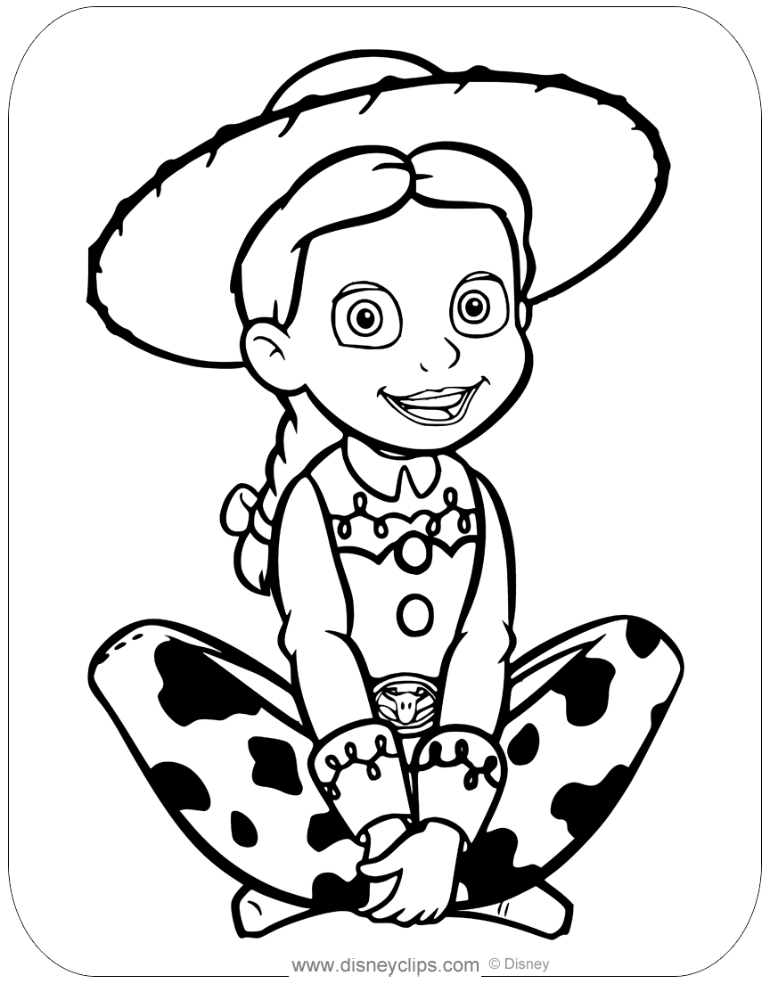 Printable toy story coloring pages
