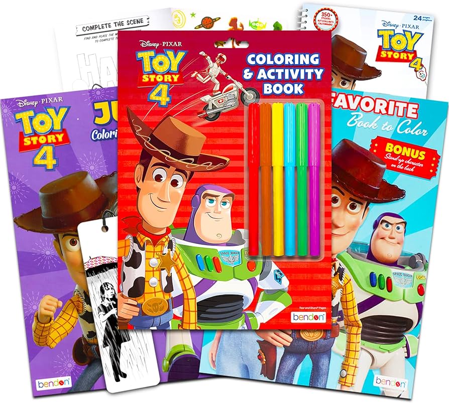 Disney toy story loring book super set for kids