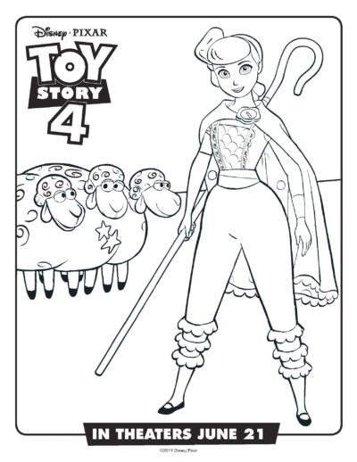 Free printable toy story coloring pages activity sheets