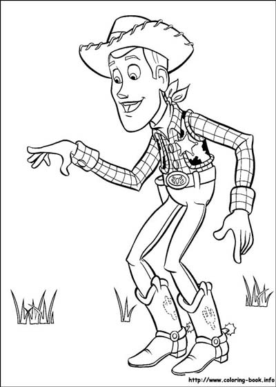 Updated toy story coloring pages
