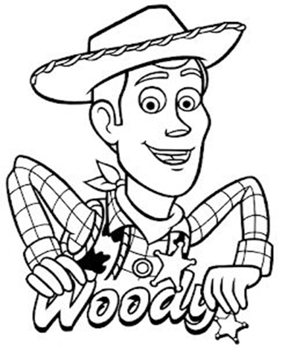 Free easy to print toy story coloring pages