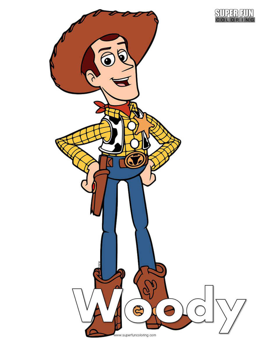Woody from toy story
