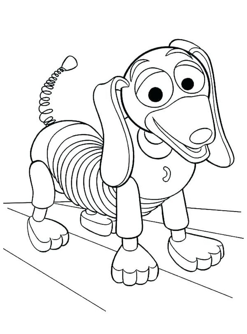 Printable toy story coloring pages pdf for children