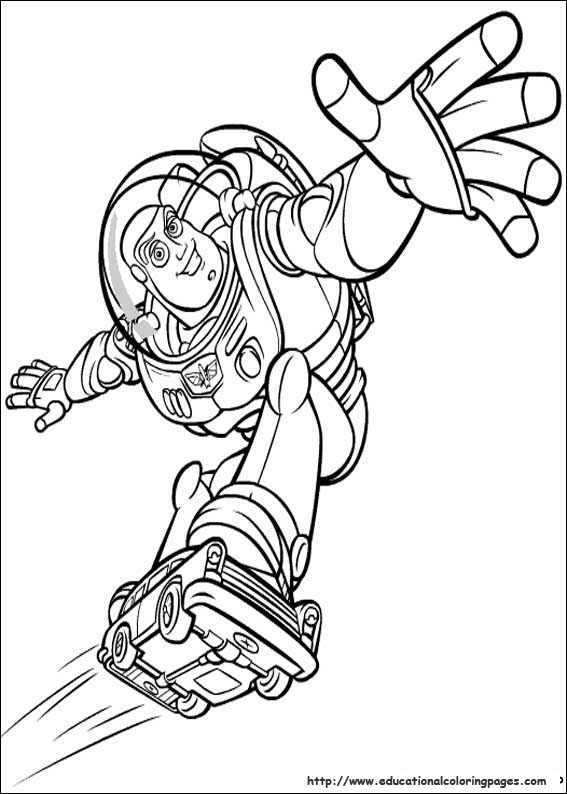 Toy story coloring sheets