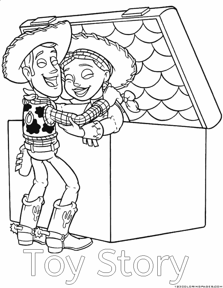 Toy story coloring pages
