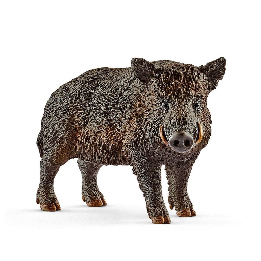 Inch wild boar pvc model wild life cartoon figure kids preschool figurine toy