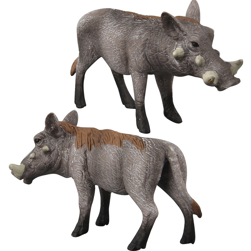 Kind imulation wild boar figure collectible toy boar wild animal action figure animal andtable cene toy