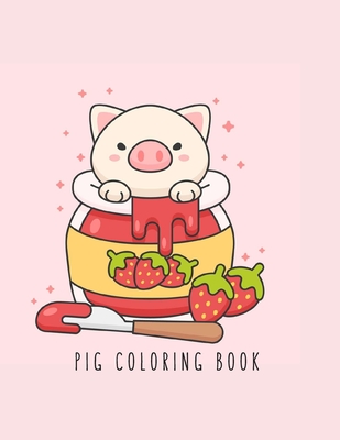 Pig coloring book pig toy gifts for toddlers kids ages