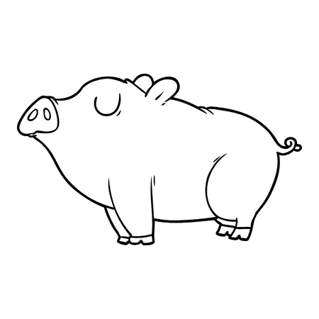 Cute pig coloring pages cliparts stock vector and royalty free cute pig coloring pages illustrations